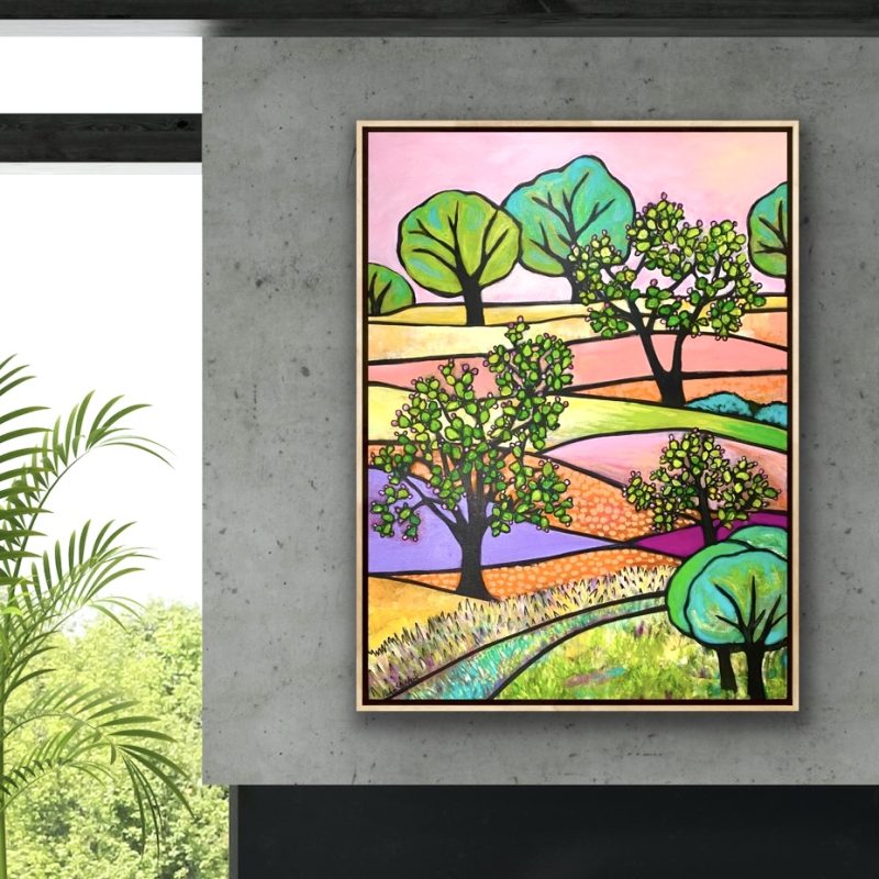 Prickly Pear Ridge – Framed