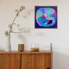 Charlotte De Pace Little Bloom Insitu Above Sideboard Art Lovers Australia
