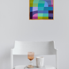 Charlotte De Pace Seaside Eclipse Insitu Above Chair Art Lovers Australia