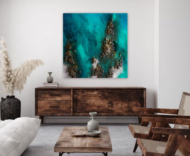 Resin Art –  On the Rocks