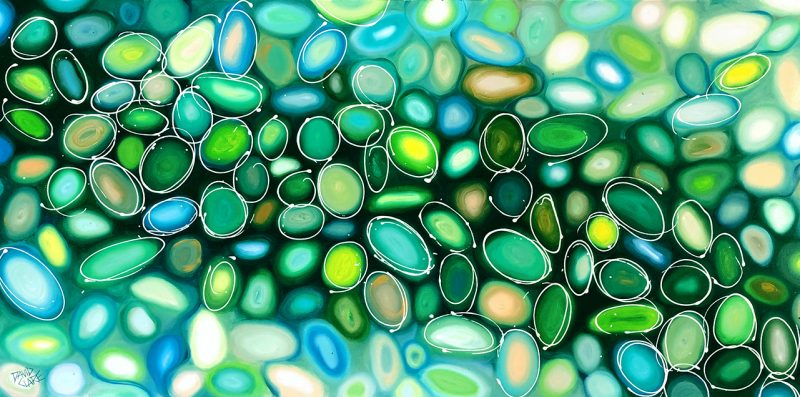 Green Pebbles