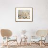 Lyn Graham Echidna Watercolour On Cotton Paper 76.5 X 55.5 In Situ Chairs