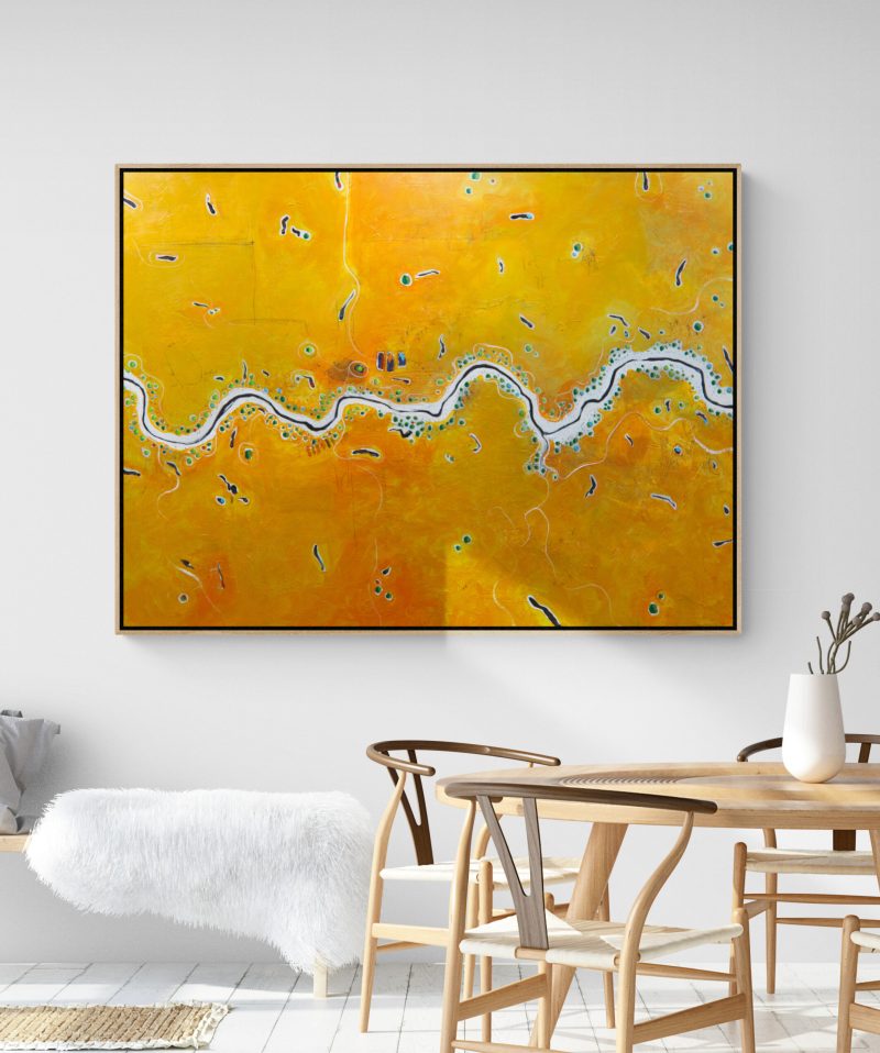 Meandering Through The Ochre Valley