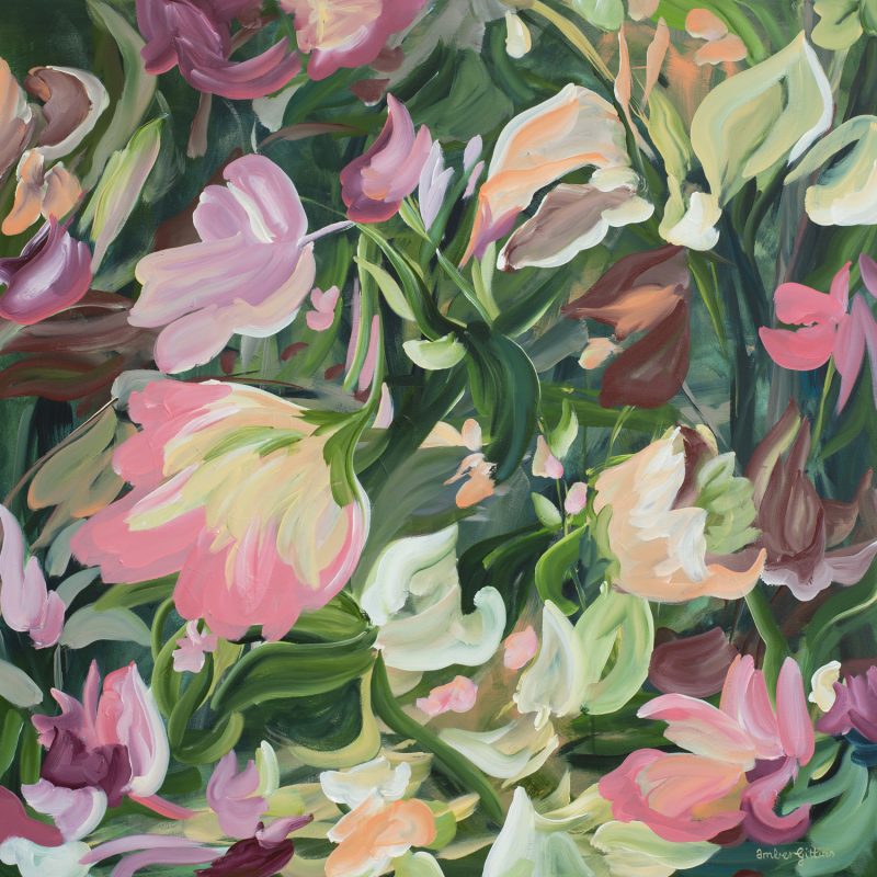 The Perfect Moment – abstract floral