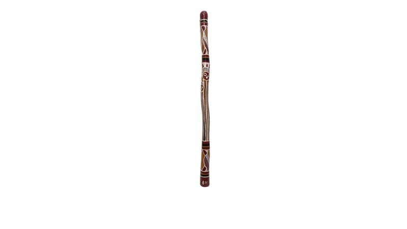 Hand painted didgeridoo by Bill Harney