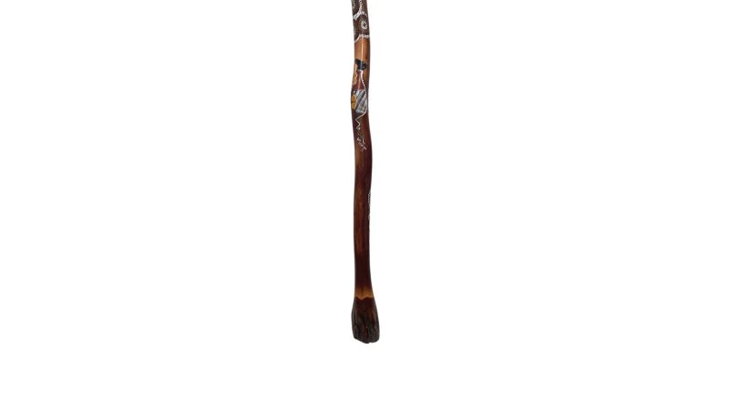 Ironbark Didgeridoo painted by Lionel Phillips