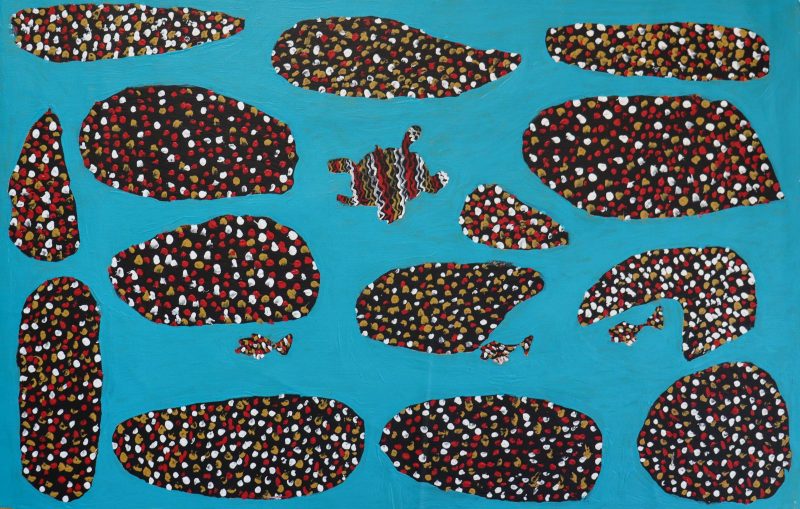 Sea and Rock (No.1095-19) by Ellen Roughsey