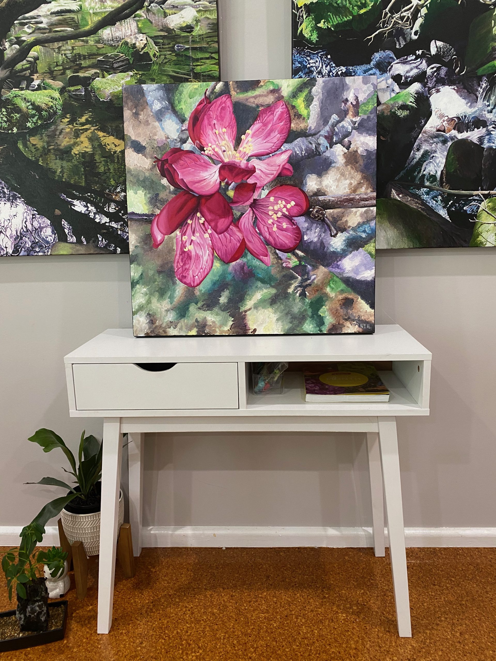 Discoveries While Walking Crabapple Kim Neil Detail 2 Home