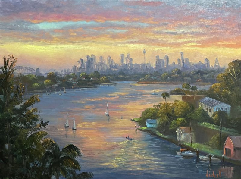 Sunrise on Sydney Harbour