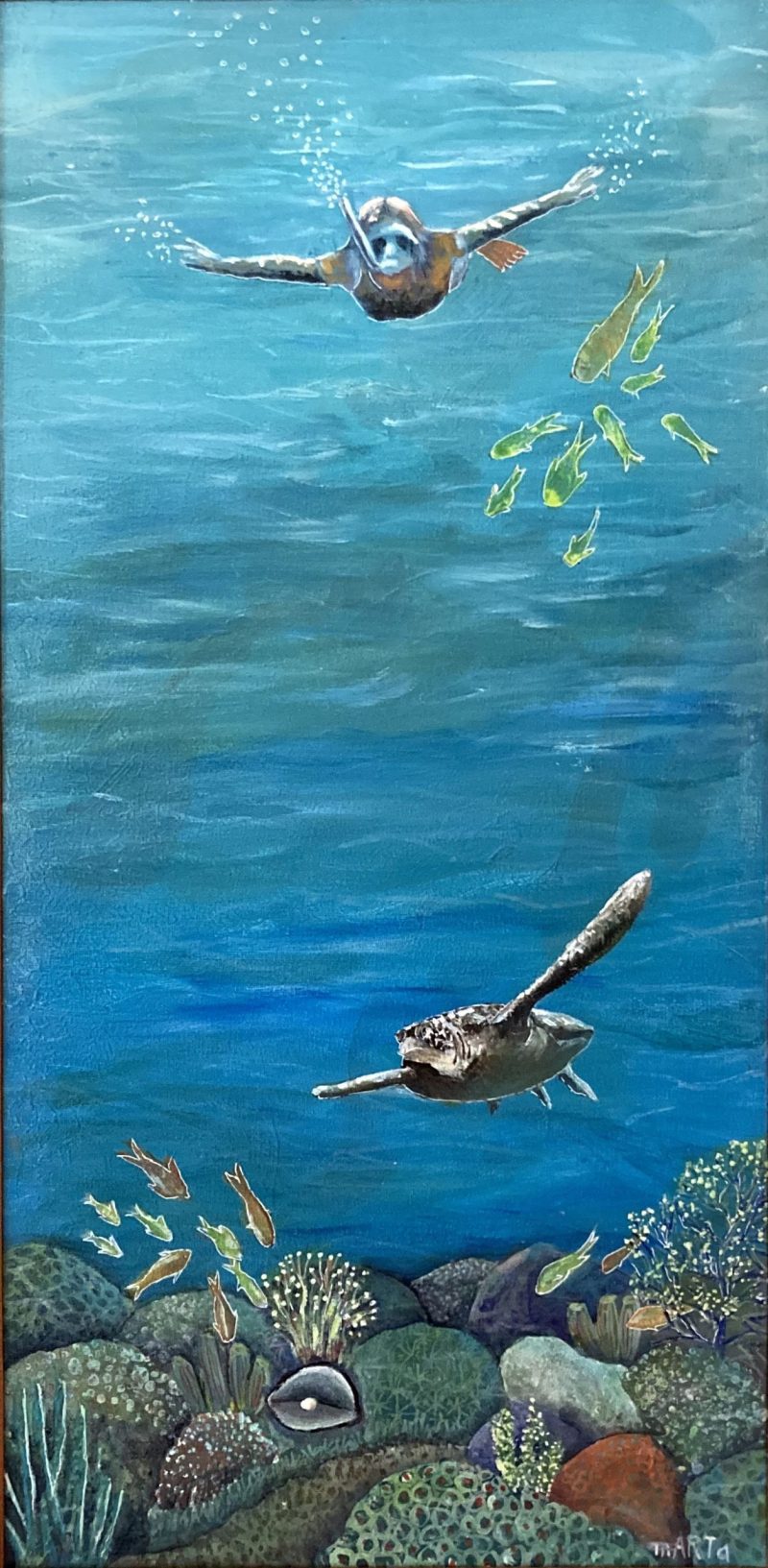 Swimming with Turtles