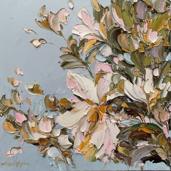36 White Magnolia No 2, 61x61cm