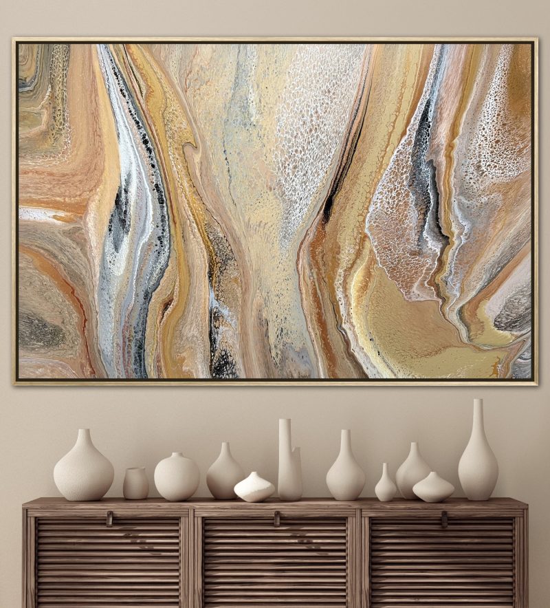 Flowing Sand and Stone