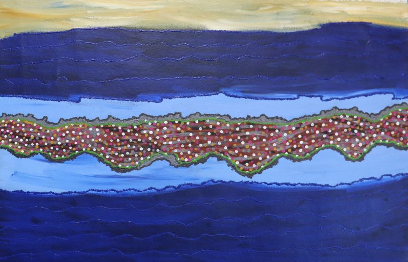 Dadugun Reef (No.9201-14) by Kaye Bush