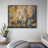 Alina Zorkina Abstract Painting Yellow Mellow
