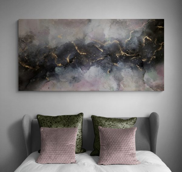 Bed With Headboard And Cushions