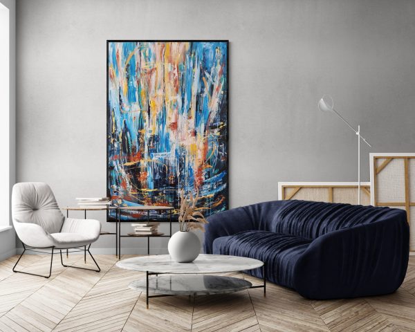 Bright Modern Living Room Interior