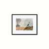 Lyn Graham Cormorant 1 Watercolour On Cotton Paper 42x 21.5 In Situ Frame