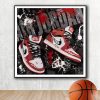 Sue Dowse Air Jordan 1 Scene Print