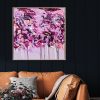 Mockup Frame In Dark Living Room Interior Background, Farmhouse Style