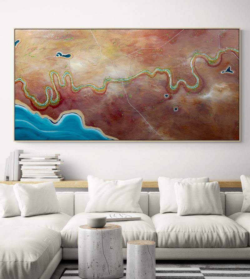 Meandering Across The Plains