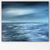 Alanah Jarvis Stormy Sea Ocean Art On White Wall