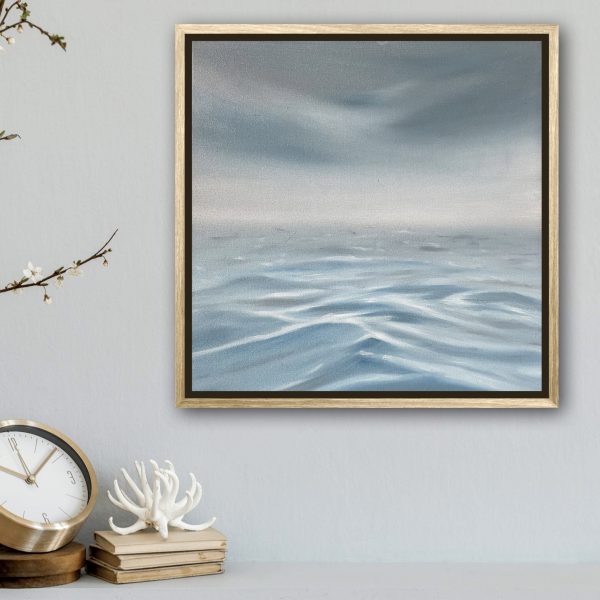 Beautiful Storm Alanah Jarvis Ocean Painting Beach House Interior