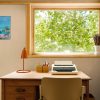 Bright Retro Style Home Office