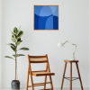 Charlotte De Pace Blue Shadows Iii Above Chair Art Lovers Australia