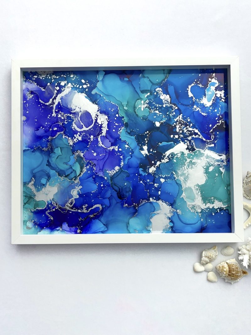 Aquatic Bliss (with Art Glass)