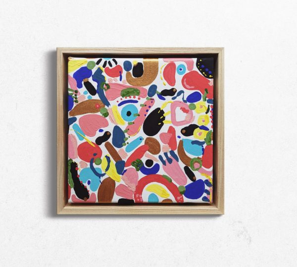 Ellen Mckenna Colourful World On White Wall