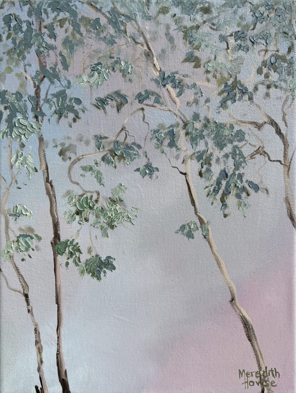 Illumination Green Gum Trees By Meredith Howse