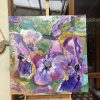 Pansies Studio View