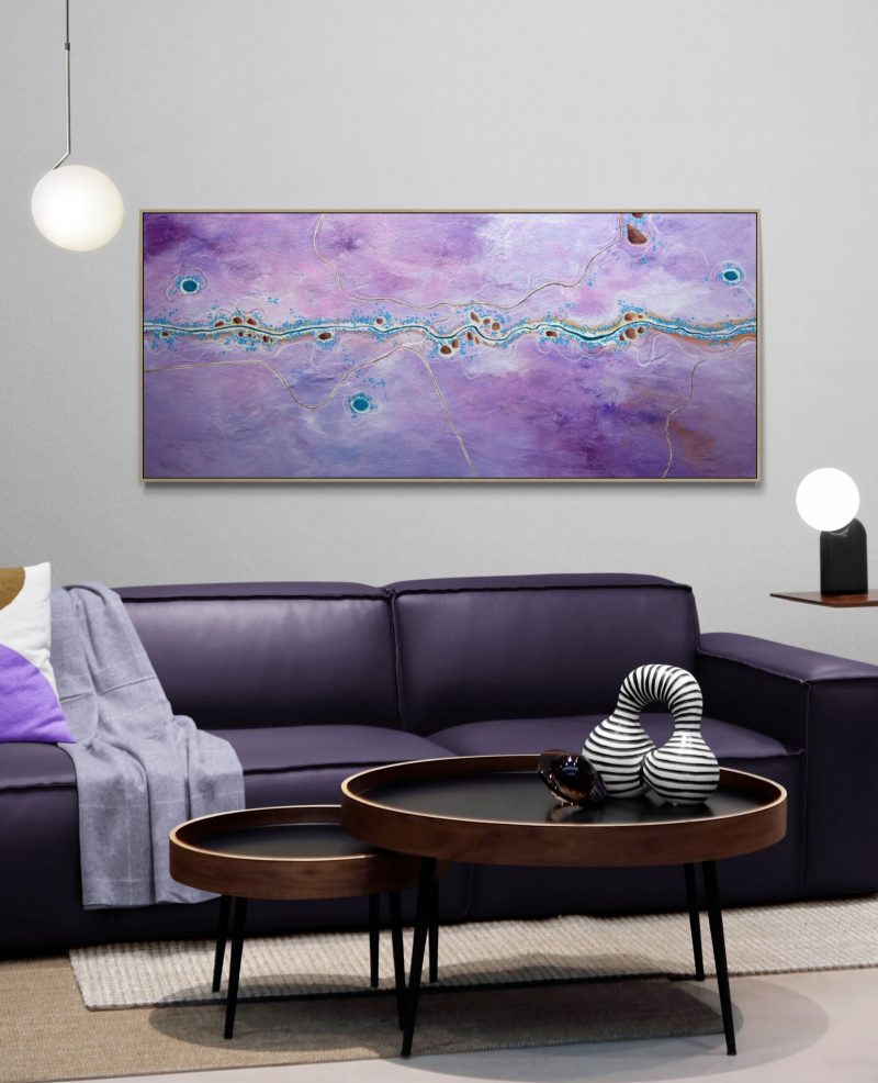 Meandering The Lavender Plains