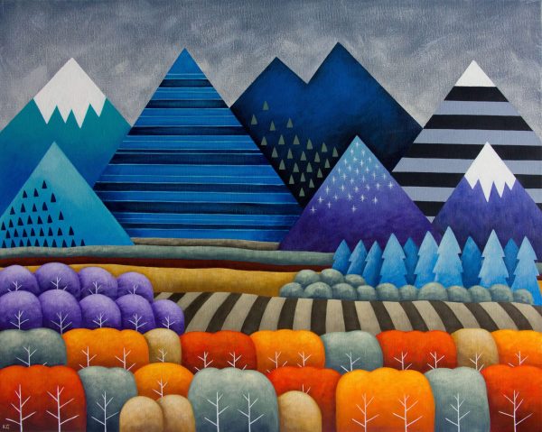 Winter Panorama No.2 30x24 Large