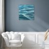 Alanah Jarvis Calm Turquoise Waters Grey And White Interior