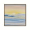 Alanah Jarvis Ocean Art Seascape Framed Painting On White Wall