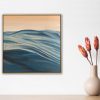 Alanah Jarvis Ocean Art Small Painting Floral Shelf