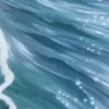 Close Up Sparkling Ocean Water Alanah Jarvis Water Painting