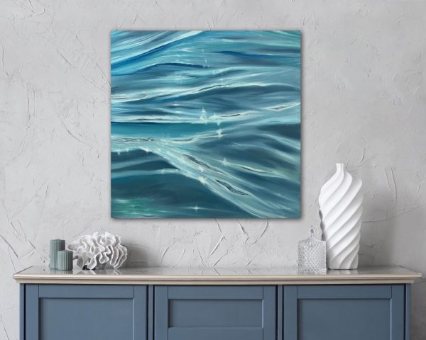 Coastal Interior Alanah Jarvis Ocean Artist Calm Turqoise Waters Ocean Artist