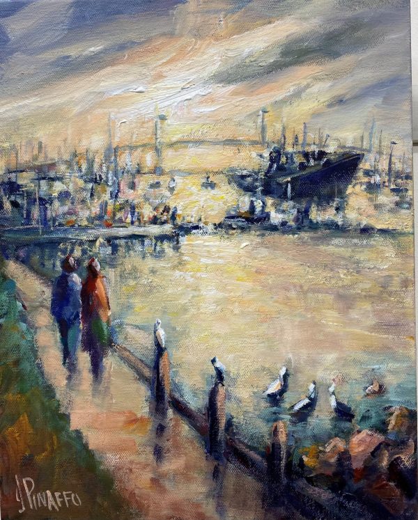 Evening Light In Williamstown 1