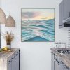 Kitchen Art Interior Creating Space Alanah Jarvis Ocean Painting