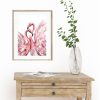 Sydney Artist Leni Kae Pink Flamingo Love Interior Design Bedroom Layout
