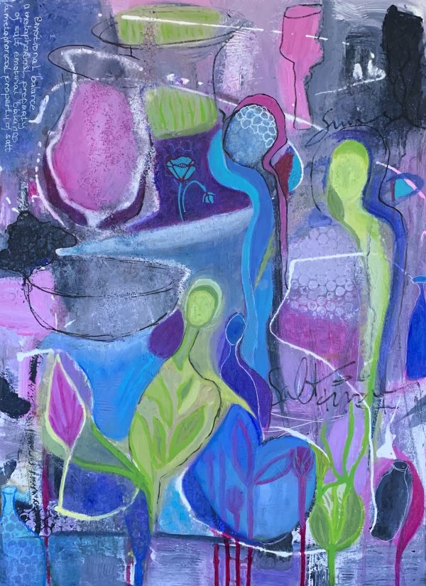 Balancing The Emotions Marijke Lambregtse 50x68cm