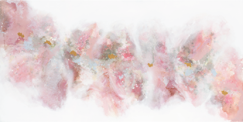 Beneath the flowering gum trees