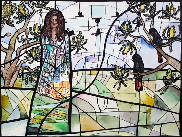 Hillside Banksias By Nicola Cowie