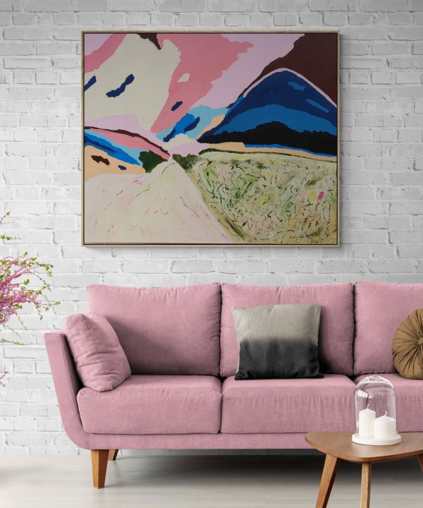 Living Room Sofa Surrounded By Plants (3)