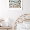 Lyn Graham Wren 2 Watercolour On Cotton Paper 59.5 X 41.5 In Situ Bed