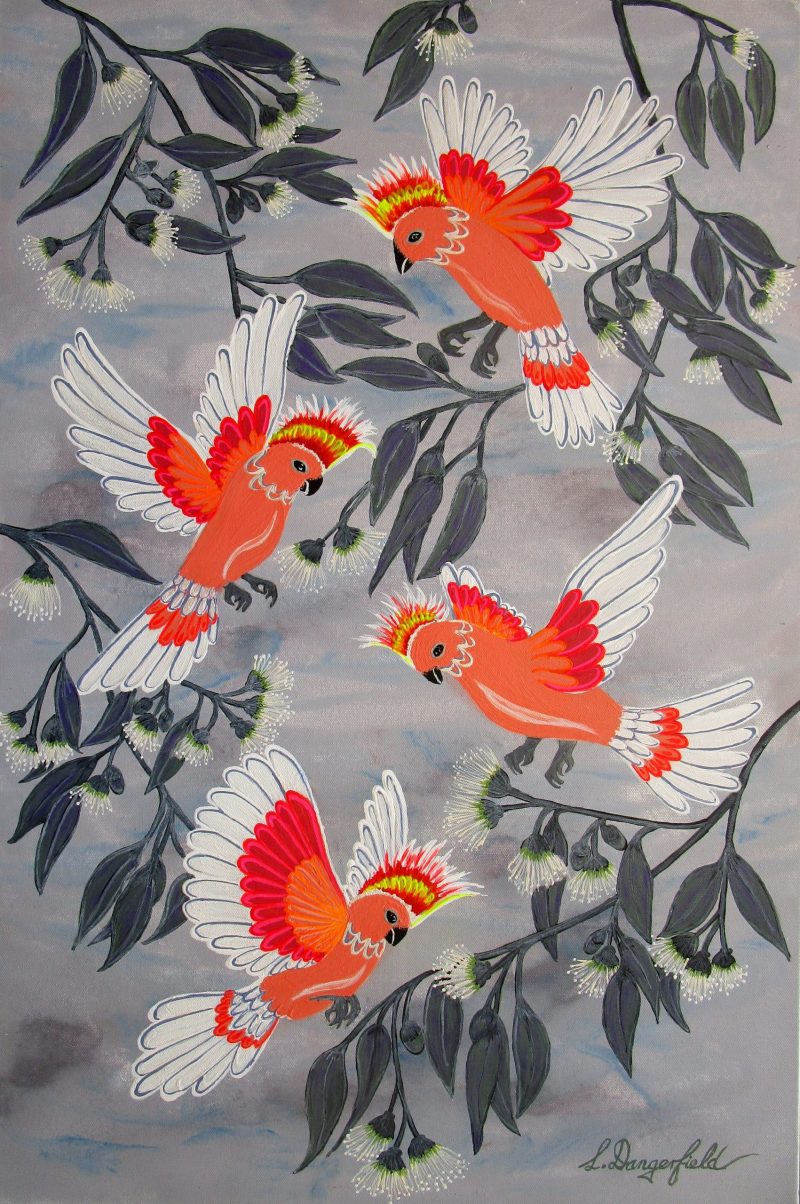 Major Mitchells – Birds & Blooms No.12