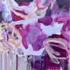 Rebecca Koerting Tell Me Again Pink Abstract Australian Artist Art Lovers Australia Detail 04