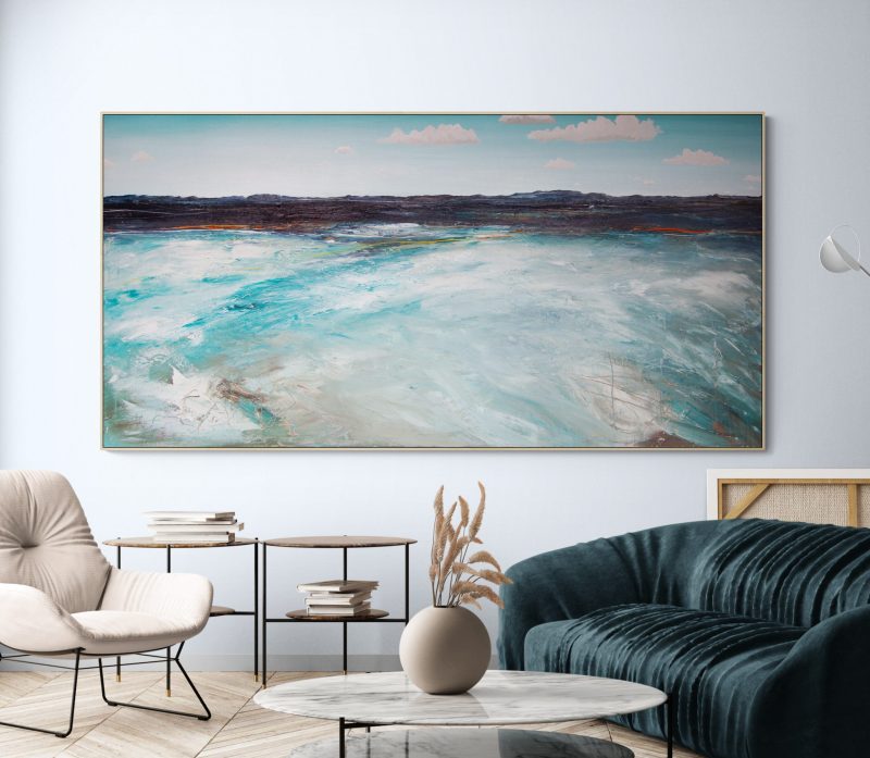 Midday and The Seaweed Swirls (Framed)